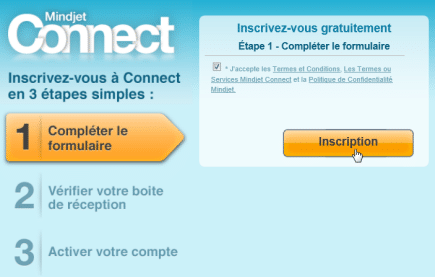 Créer un compte Mindjet Connect