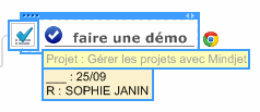 La tâche dans Mindjet 11 (MindManager)