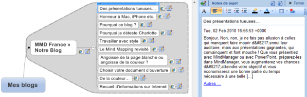 Blog - RSS - MindManager