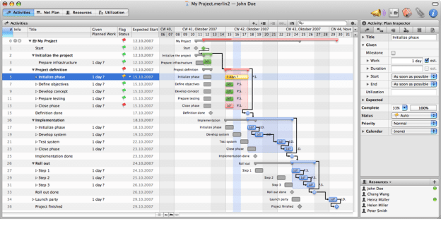 merlin le logiciel de gestion de projet pour mac mmd france